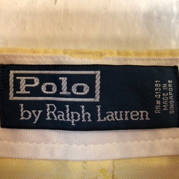 Polo by Ralph Lauren Light Yellow Summer Pants - Picture 2 of 4